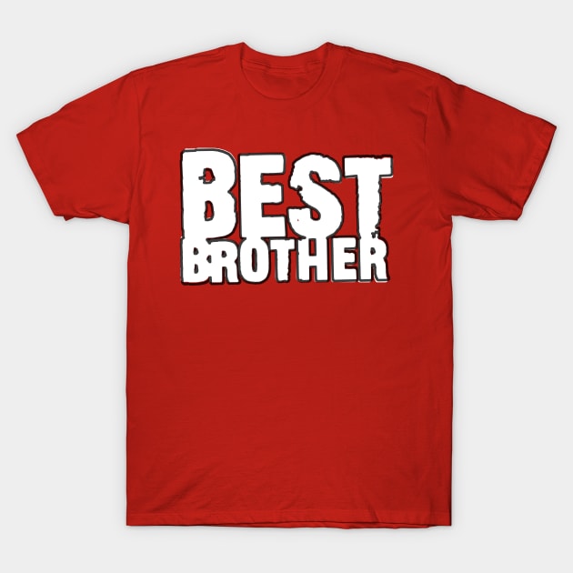 best brother white T-Shirt by manuvila